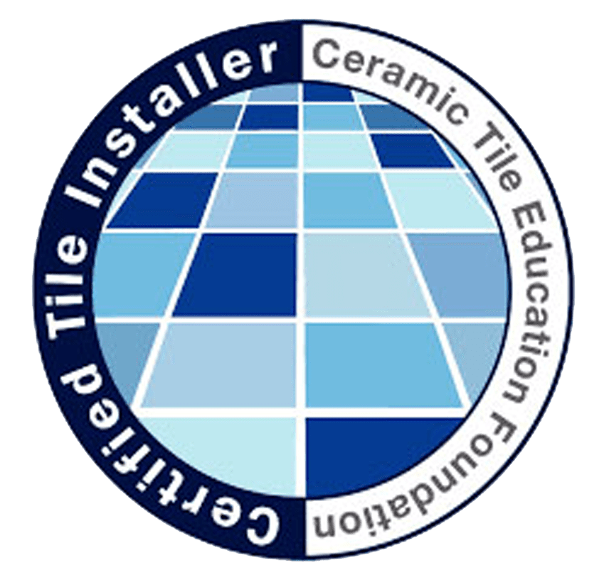 Certified Tile Installer Certification Badge by the Ceramic Tile Education Foundation