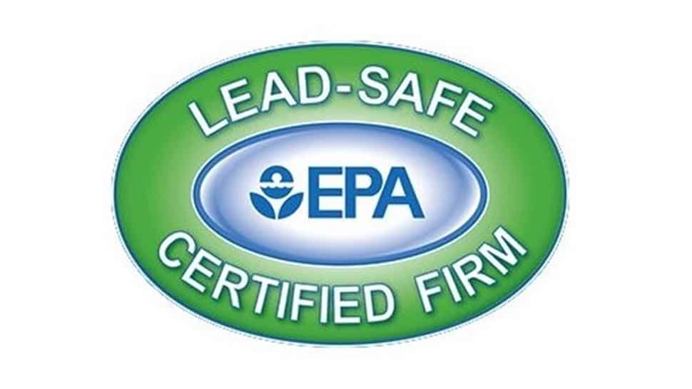 Lead Safe Certified Firm Badge from the Environmental Protection Agency