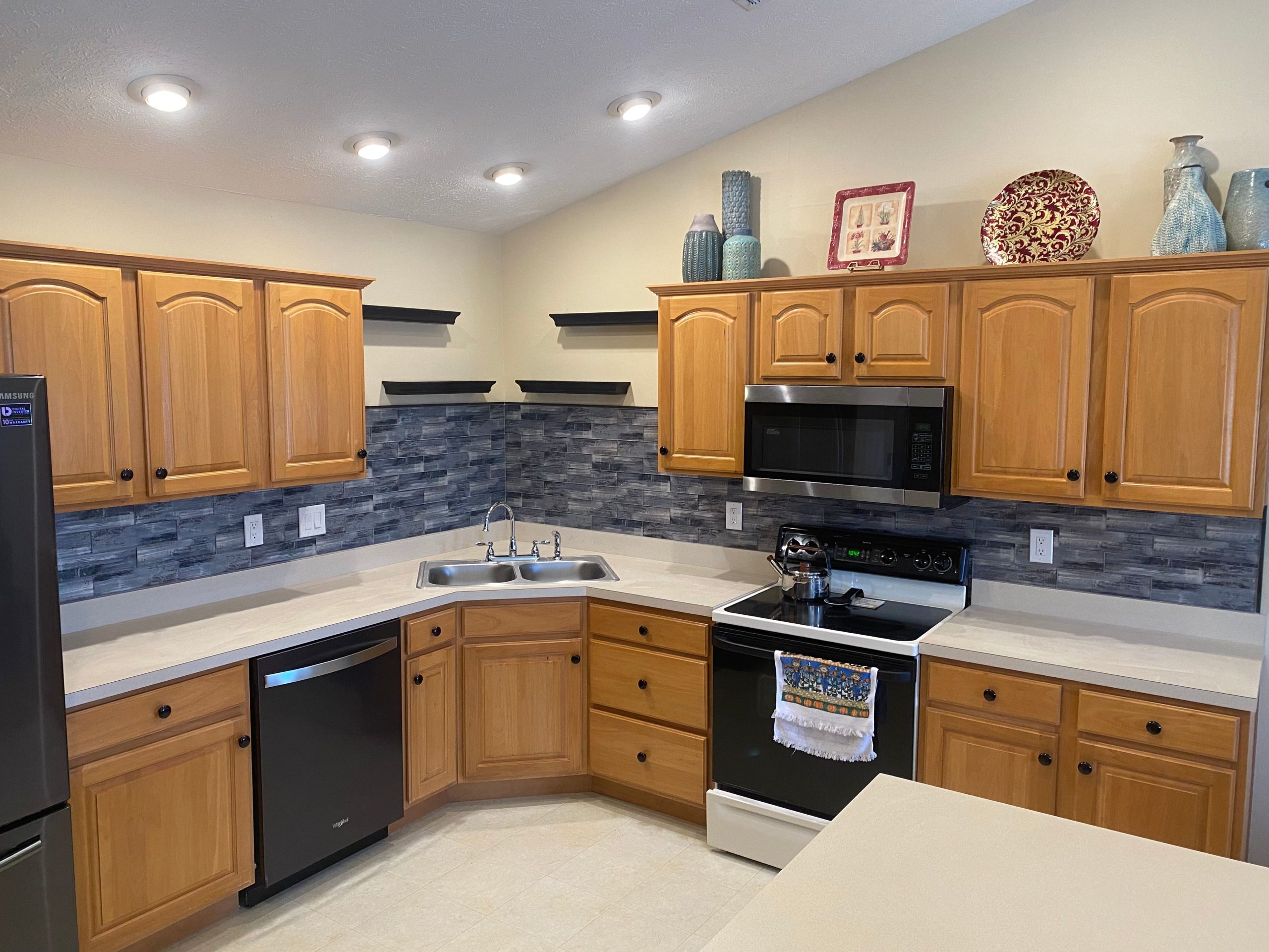 Tile Grout Backsplash
