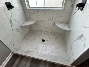 Baumann Bathroom Remodel with Custom Shower
